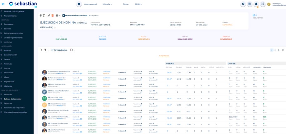 Sebastián HR, tu programa de RRHH
